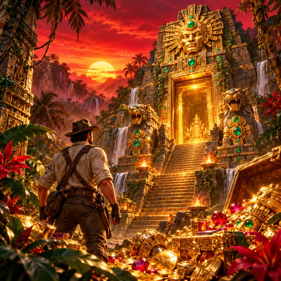 Fantasy illustration for Golden Empire